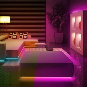 LED Multi Colour Light Strip – 15′
